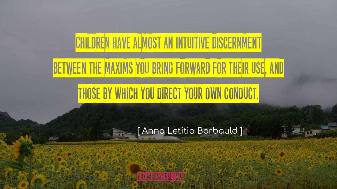 Vocation Discernment quotes by Anna Letitia Barbauld