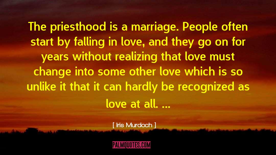 Vocation For Priesthood quotes by Iris Murdoch