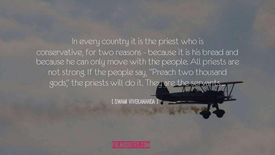 Vocation For Priesthood quotes by Swami Vivekananda