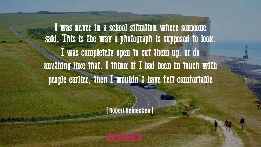 Vocational School quotes by Robert Heinecken