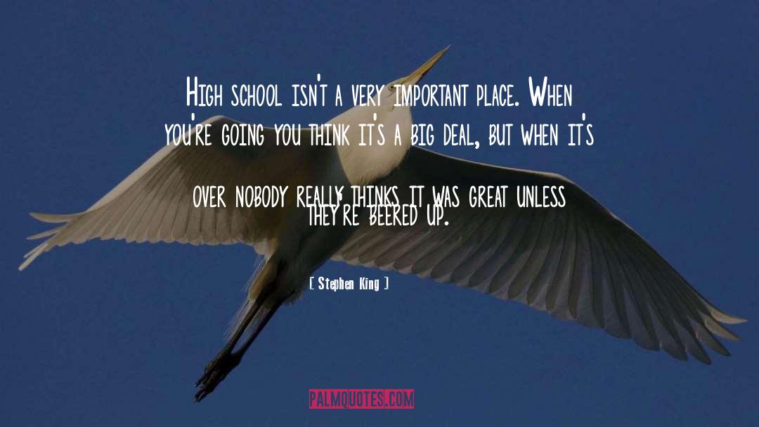 Vocational School quotes by Stephen King