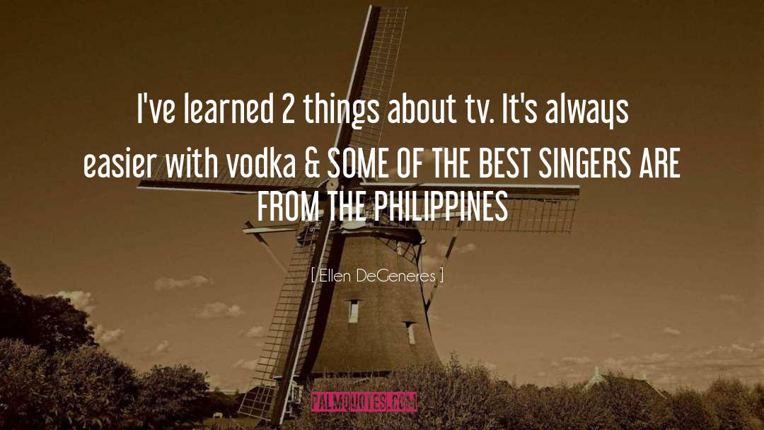 Vodka quotes by Ellen DeGeneres