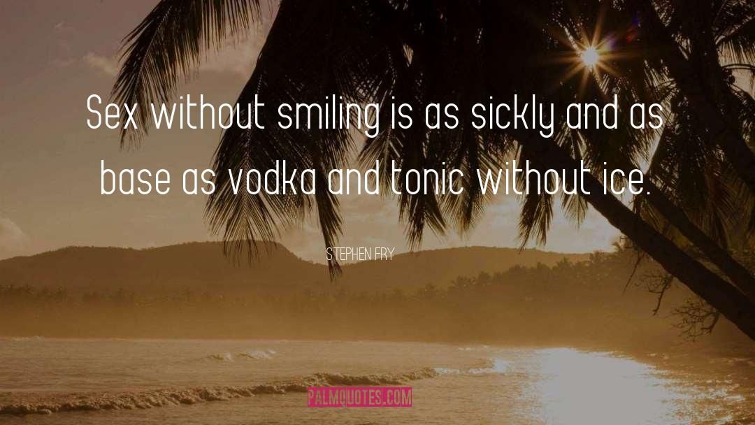 Vodka quotes by Stephen Fry