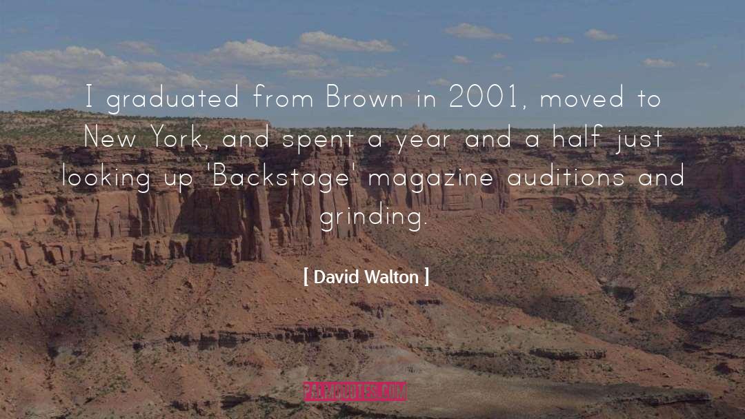 Vogue Magazine quotes by David Walton