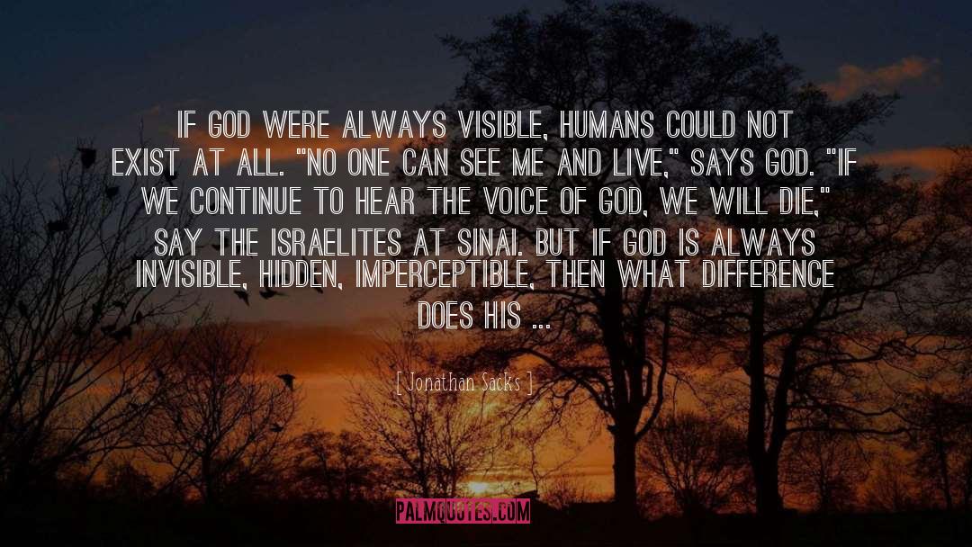 Voice Of God quotes by Jonathan Sacks