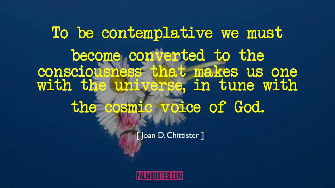 Voice Of God quotes by Joan D. Chittister