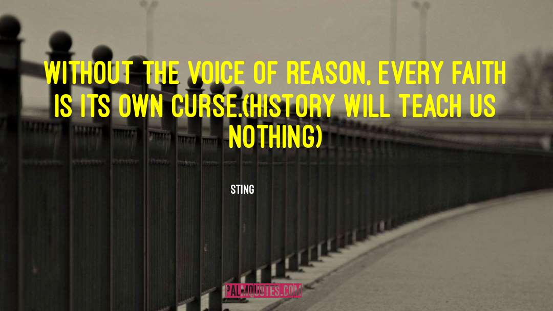 Voice Of Reason quotes by Sting