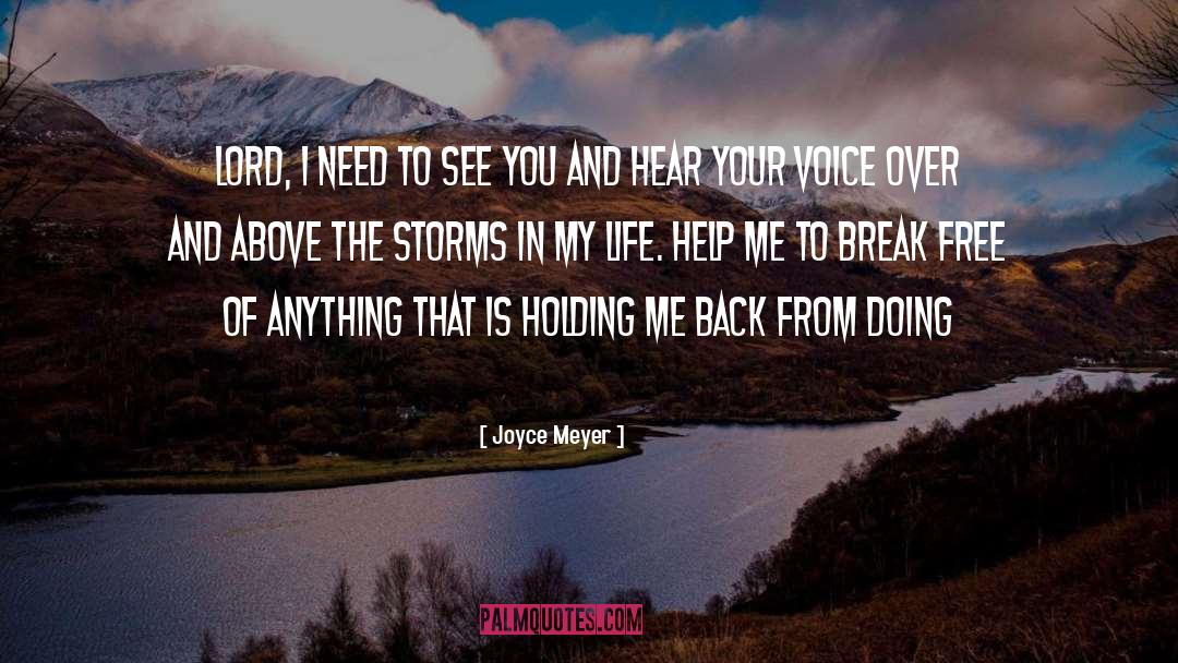 Voice Over quotes by Joyce Meyer