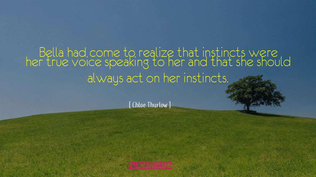 Voice Whisper quotes by Chloe Thurlow
