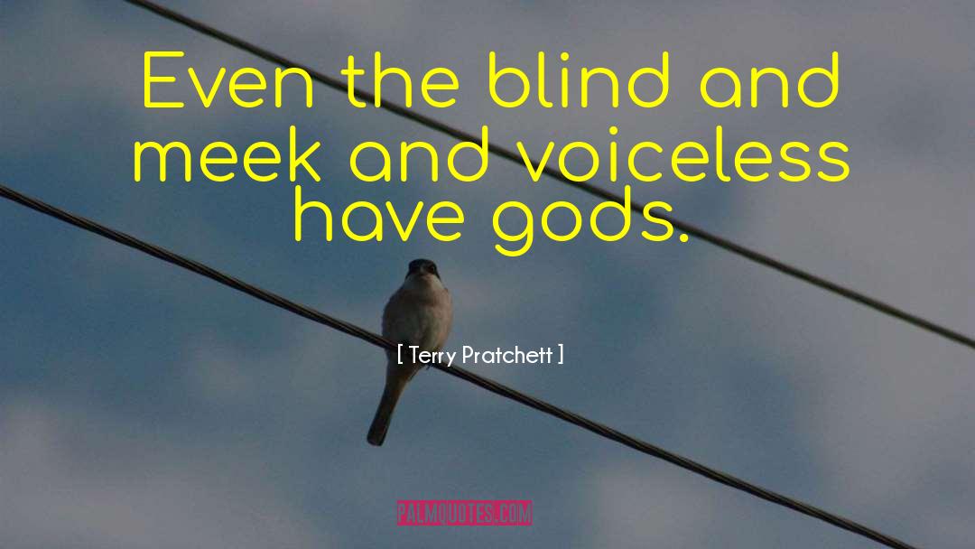 Voiceless quotes by Terry Pratchett