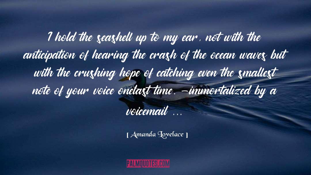 Voicemail quotes by Amanda Lovelace