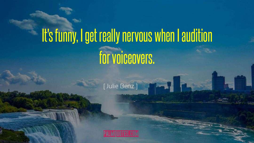 Voiceovers quotes by Julie Benz