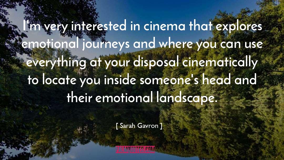 Voices Inside Your Head quotes by Sarah Gavron
