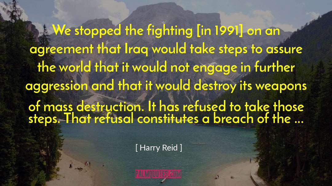 Void Within quotes by Harry Reid