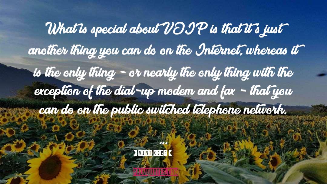 Voip quotes by Vint Cerf