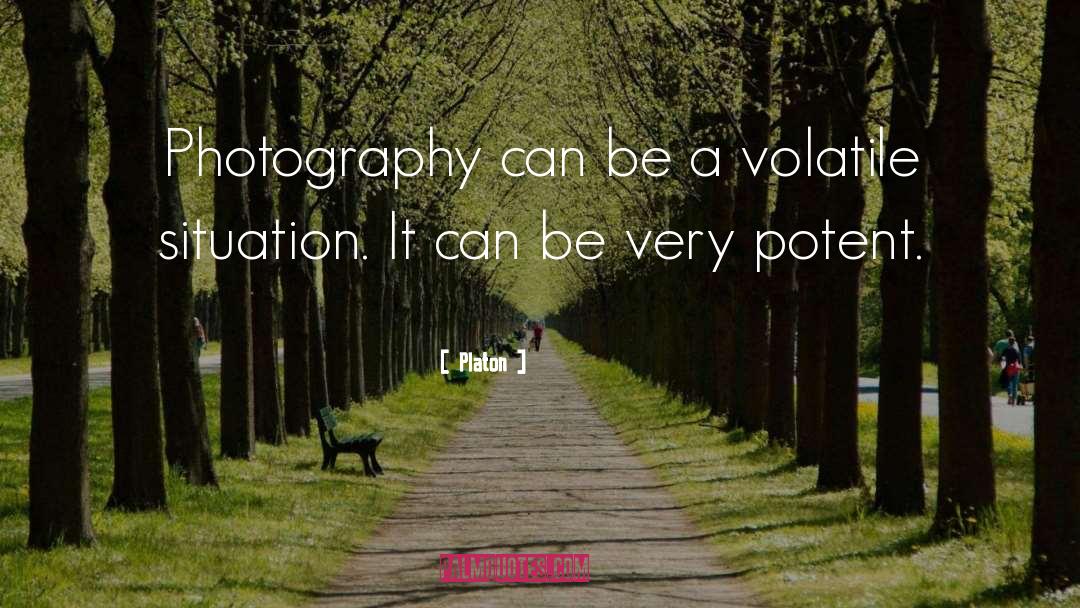 Volatile quotes by Platon