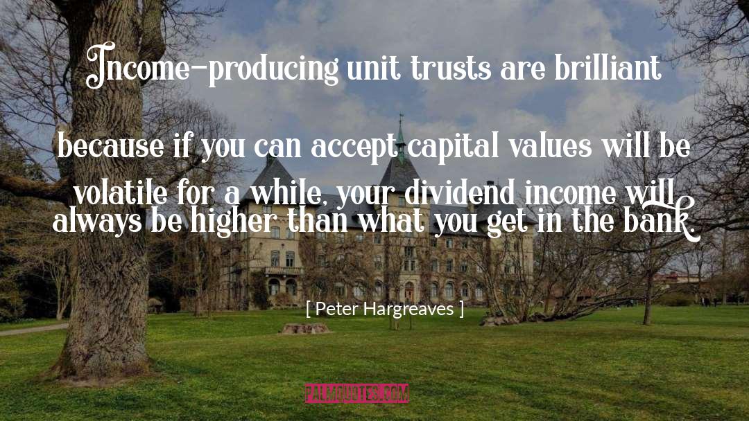 Volatile quotes by Peter Hargreaves