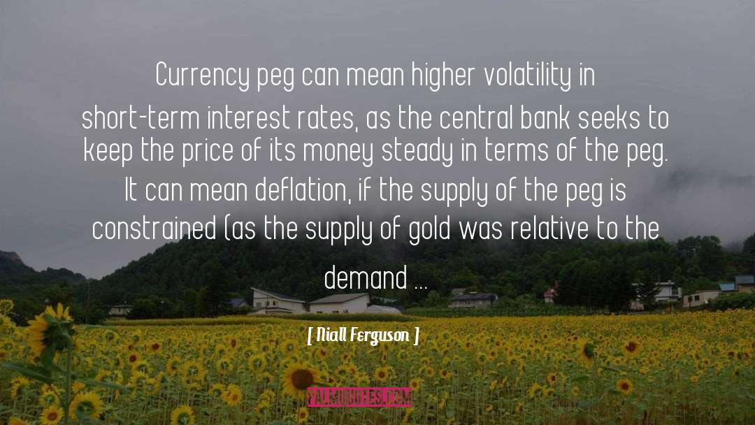 Volatility quotes by Niall Ferguson