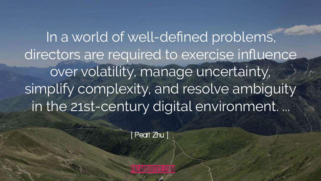 Volatility quotes by Pearl Zhu