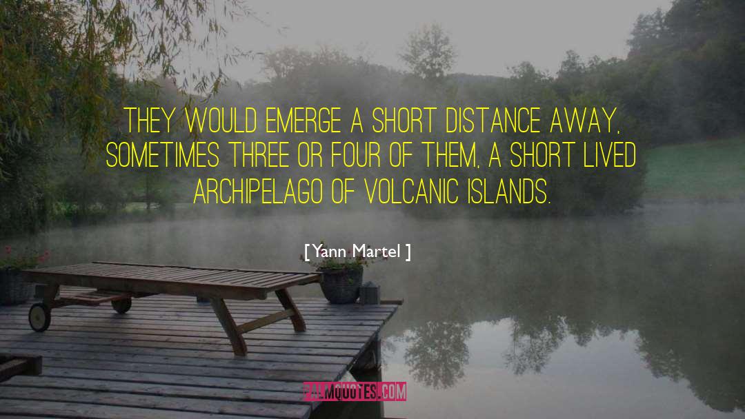 Volcanic Eruptions quotes by Yann Martel