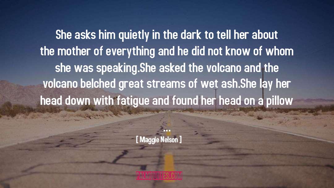 Volcano quotes by Maggie Nelson