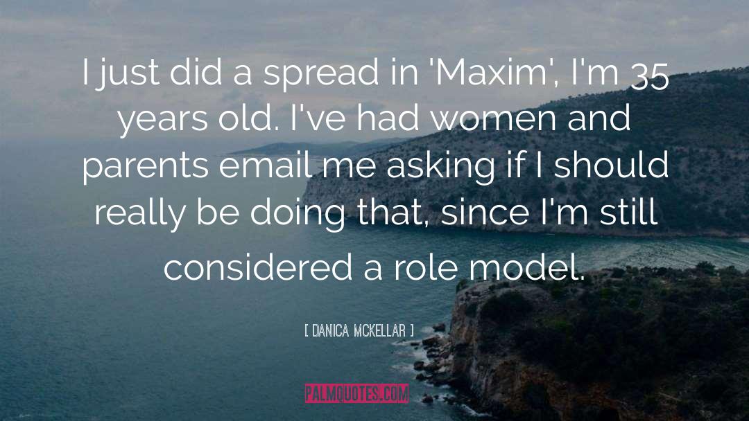 Volenti Maxim quotes by Danica McKellar