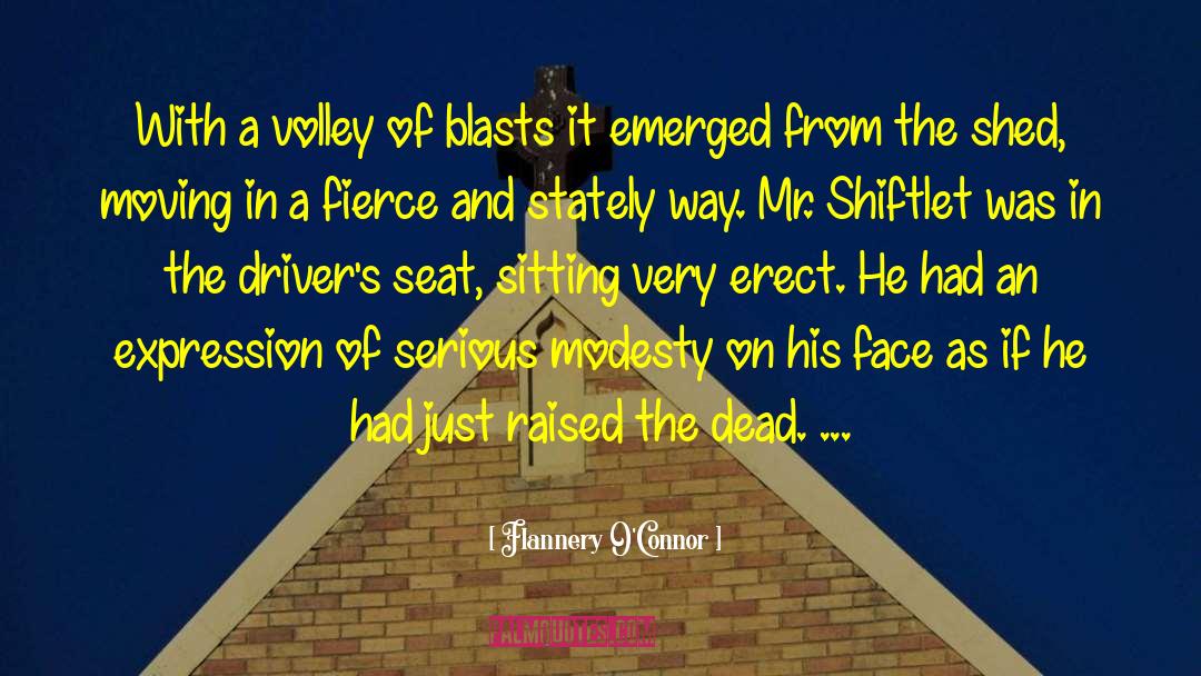 Volley quotes by Flannery O'Connor