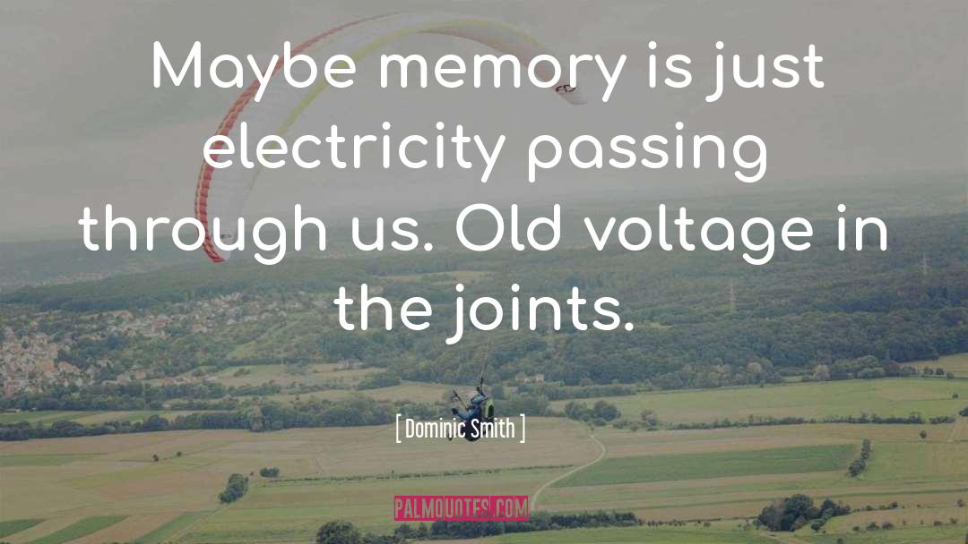 Voltage quotes by Dominic Smith