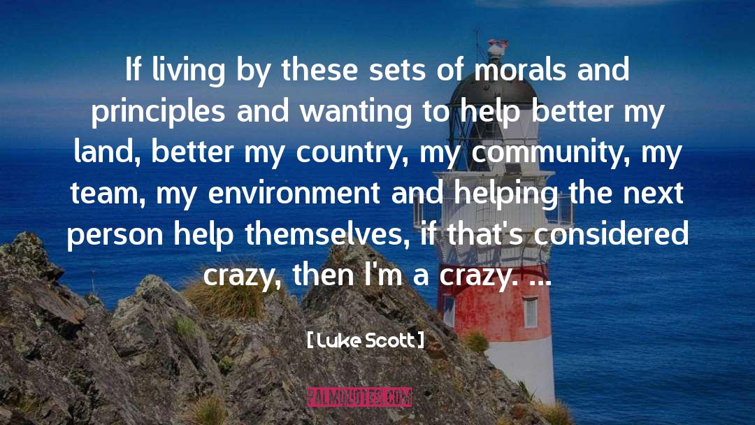 Voltages By Country quotes by Luke Scott