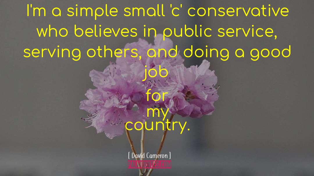 Volunteerism And Service quotes by David Cameron