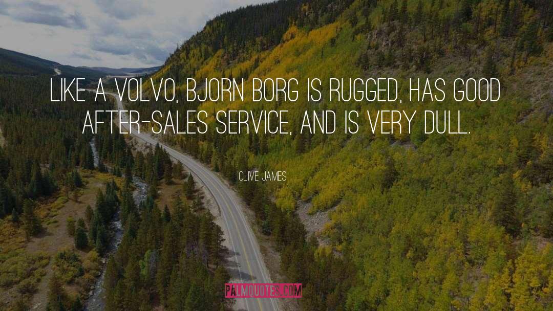 Volvo quotes by Clive James