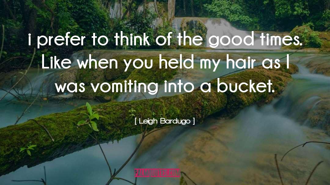 Vomiting quotes by Leigh Bardugo