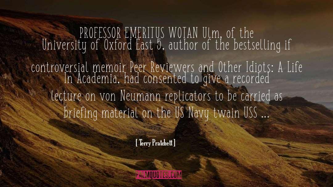 Von Neumann quotes by Terry Pratchett