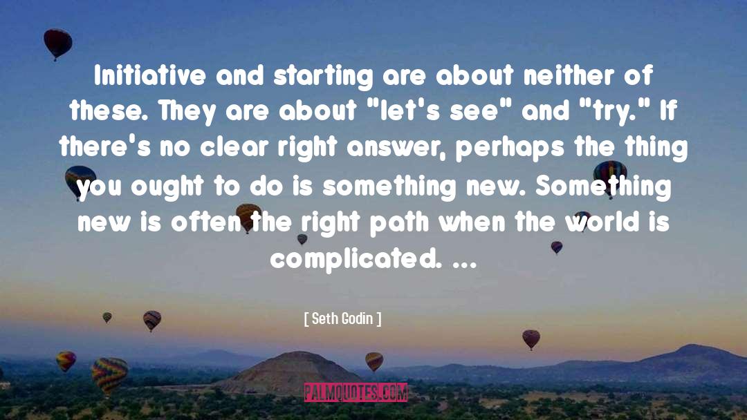 Vorici Path quotes by Seth Godin