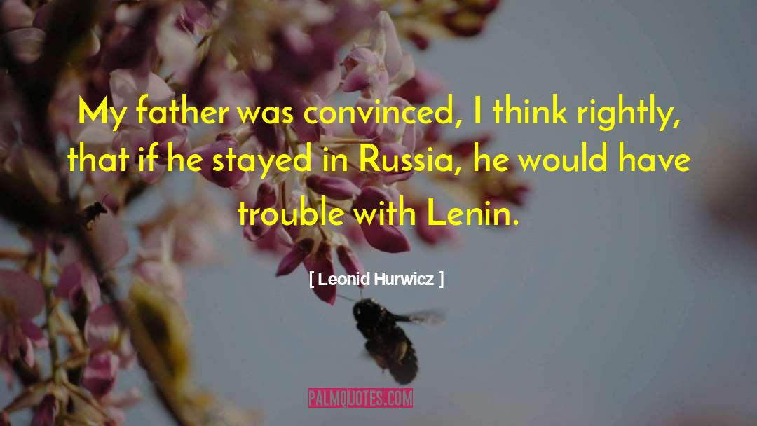 Vorobyev Leonid quotes by Leonid Hurwicz