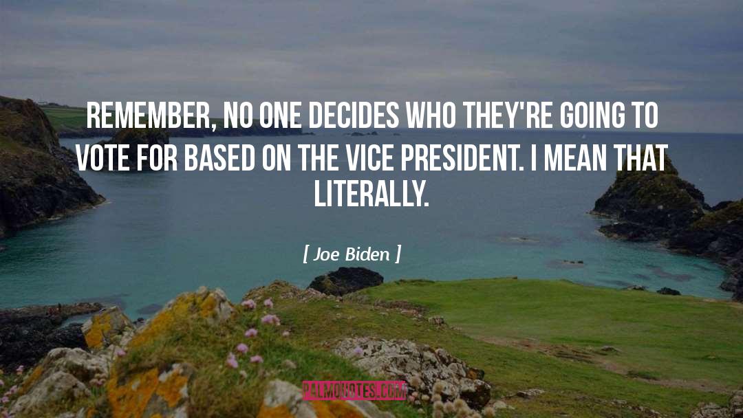 Vote Of Thanks With quotes by Joe Biden