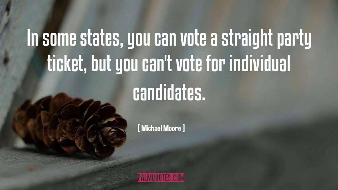 Vote Of Thanks With quotes by Michael Moore