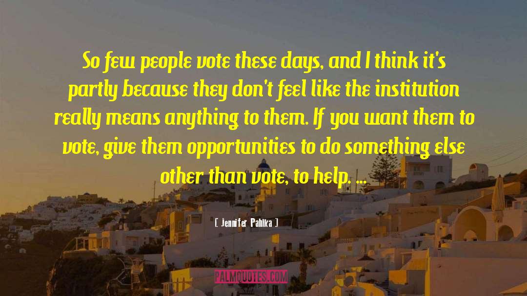 Vote Of Thanks With quotes by Jennifer Pahlka