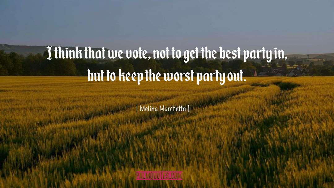 Vote quotes by Melina Marchetta