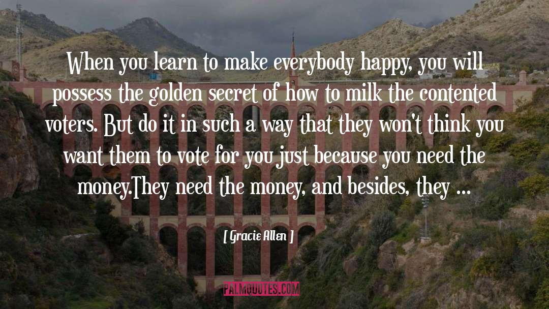 Vote quotes by Gracie Allen