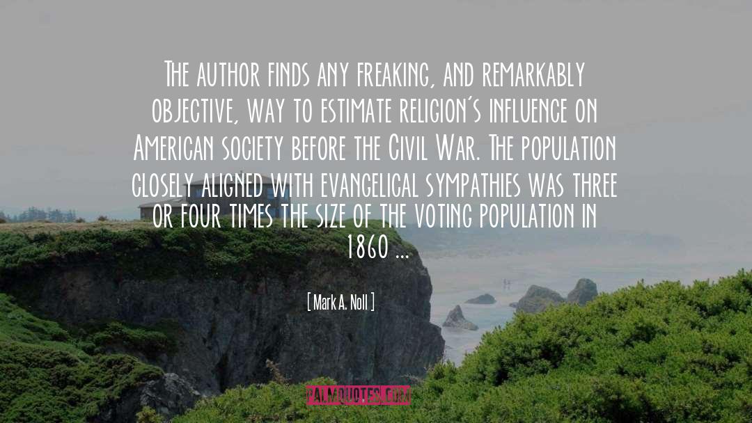Voters And Voting quotes by Mark A. Noll