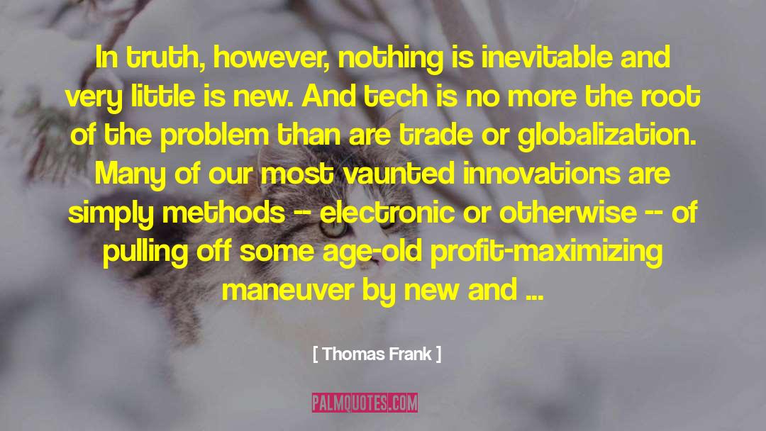 Voting Age quotes by Thomas Frank