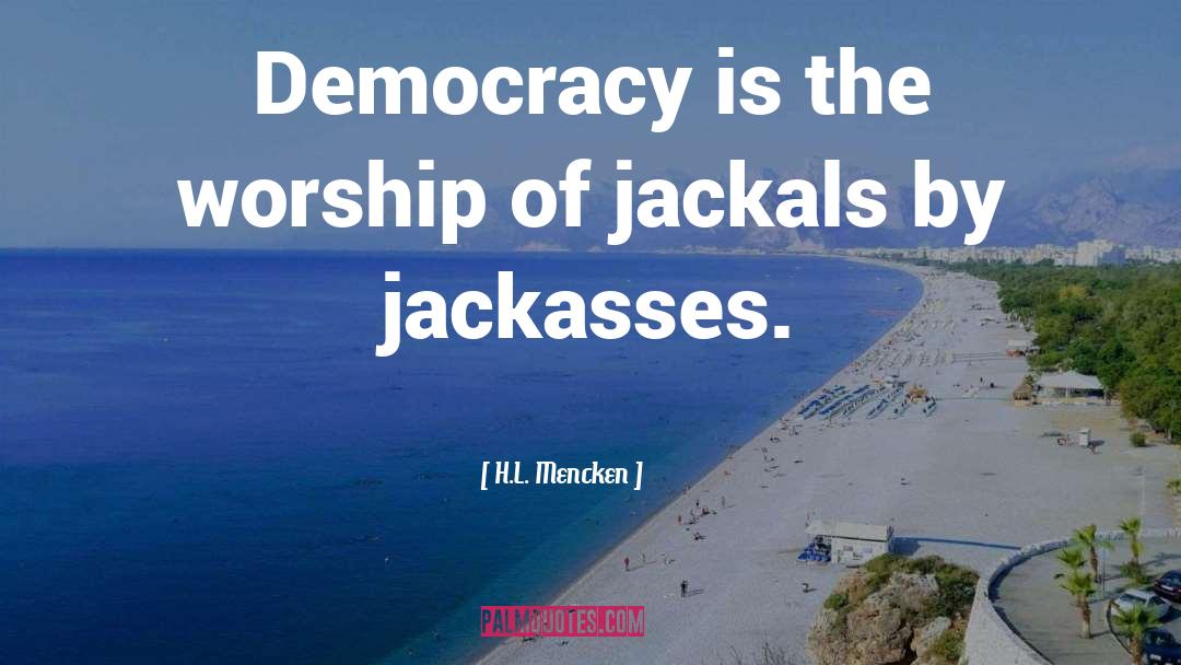 Voting And Democracy quotes by H.L. Mencken