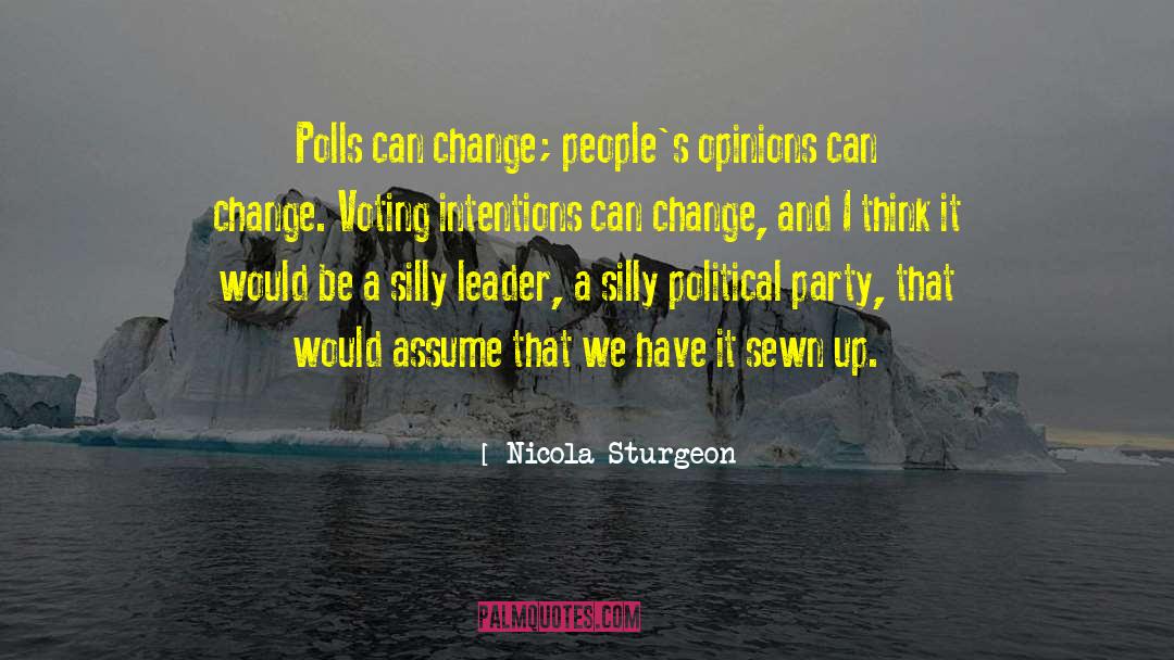Voting Frauds quotes by Nicola Sturgeon