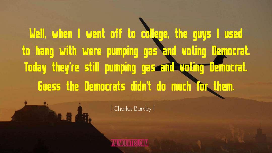 Voting Rightd quotes by Charles Barkley