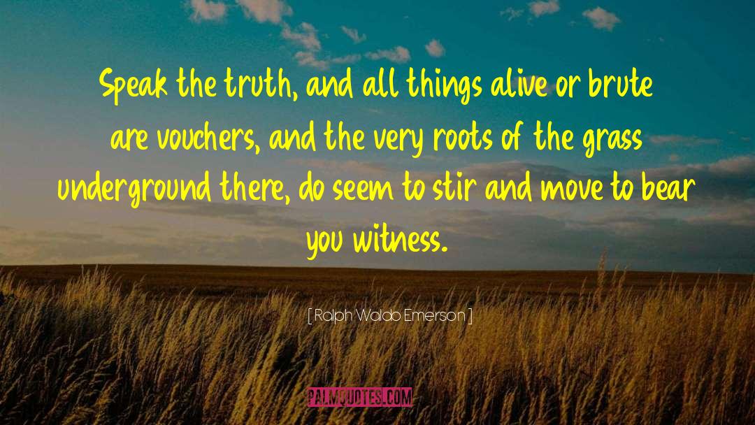 Vouchers quotes by Ralph Waldo Emerson