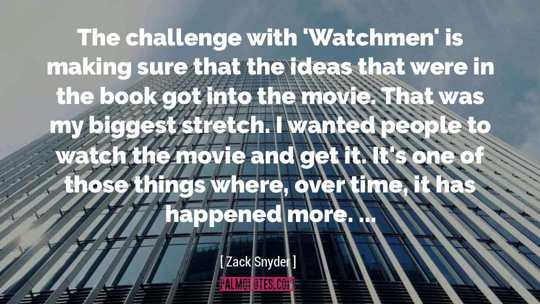 Voumard Watches quotes by Zack Snyder
