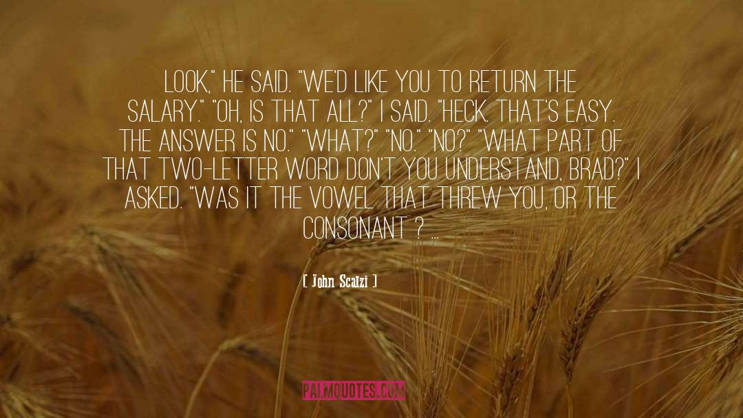 Vowel quotes by John Scalzi