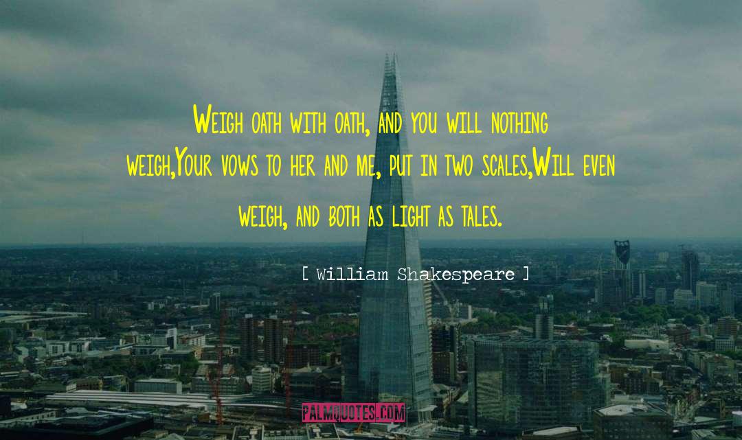 Vows quotes by William Shakespeare