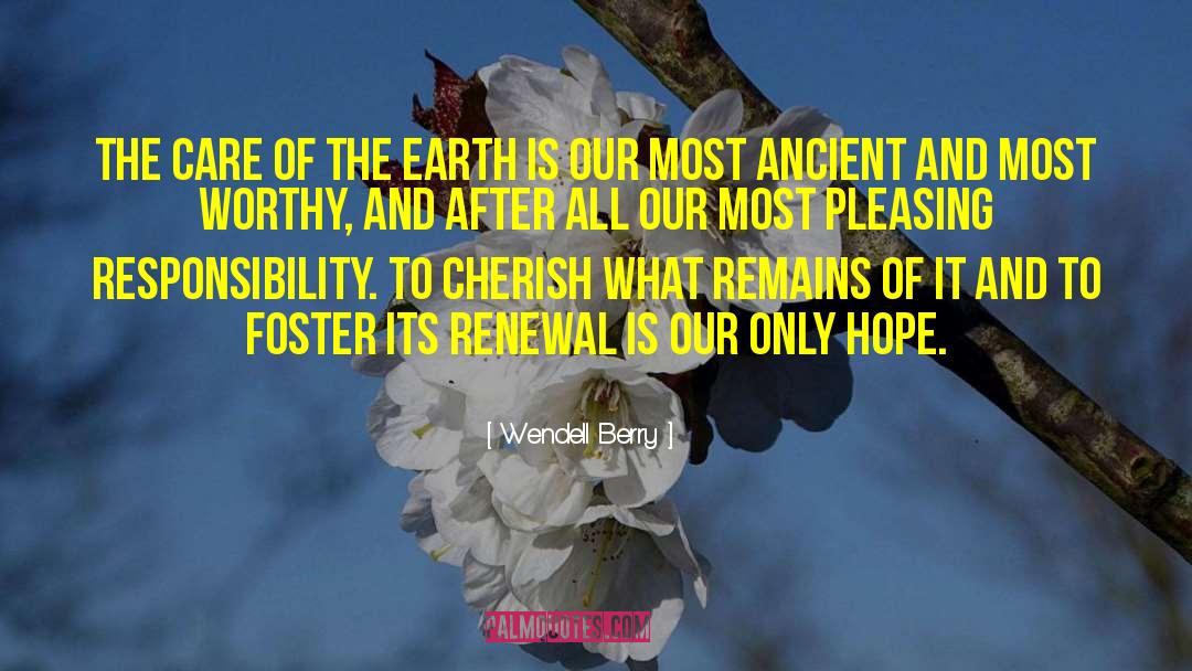 Vows Renewal quotes by Wendell Berry